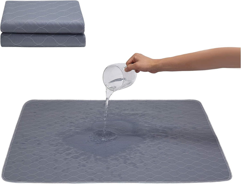 Washable Reusable Puppy Training Pads, 2-pack, front view