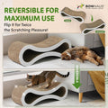 Cat Scratcher Lounge Reversible Cardboard with Catnip