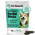 Dog Dental Chews Teeth Cleaning Breath Freshener Sticks